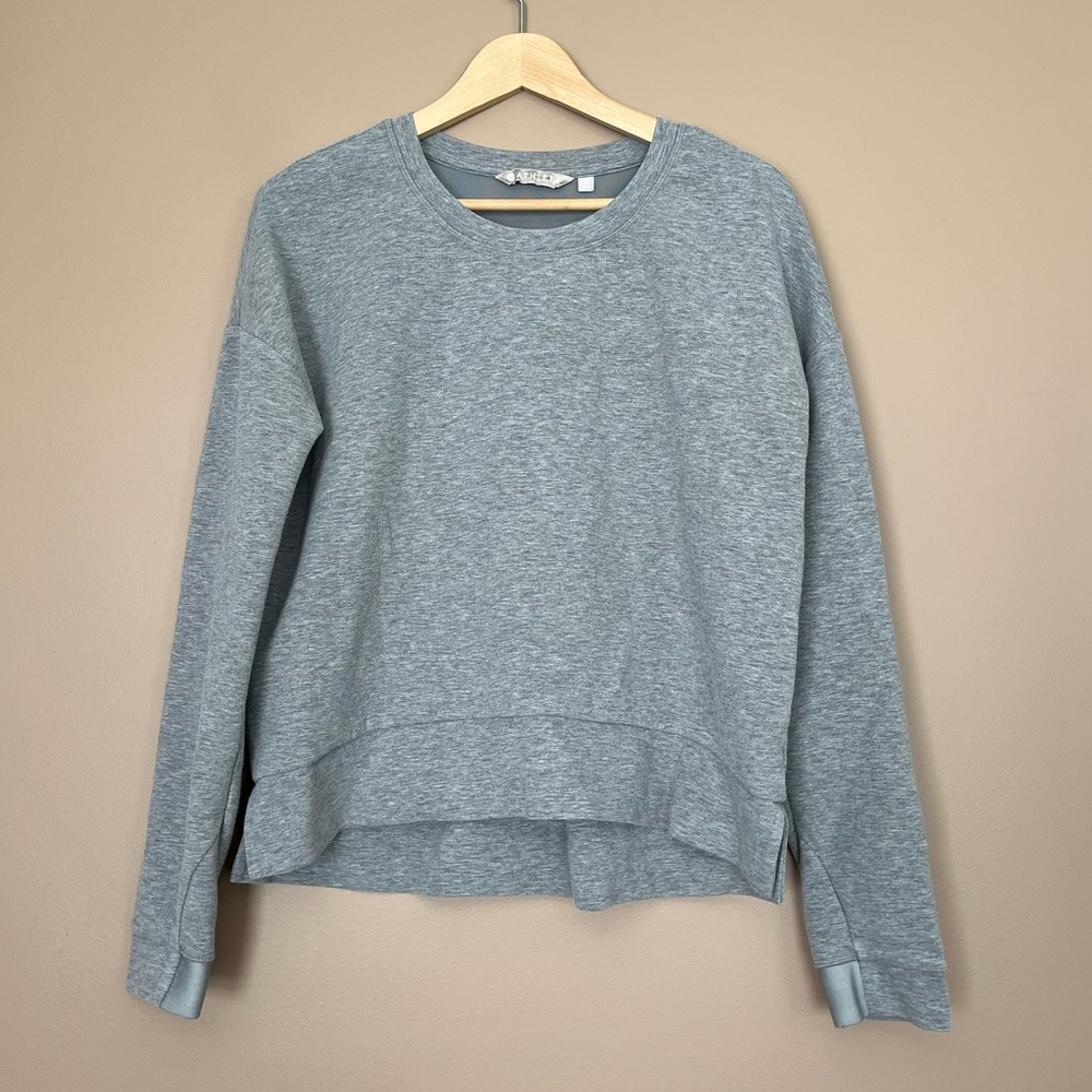 {Athleta} Modern Sweatshirt in Grey - Womens Medium